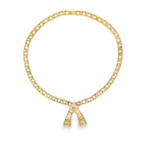 9ct yellow gold necklet