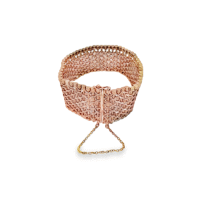 9ct rose gold mesh bracelet